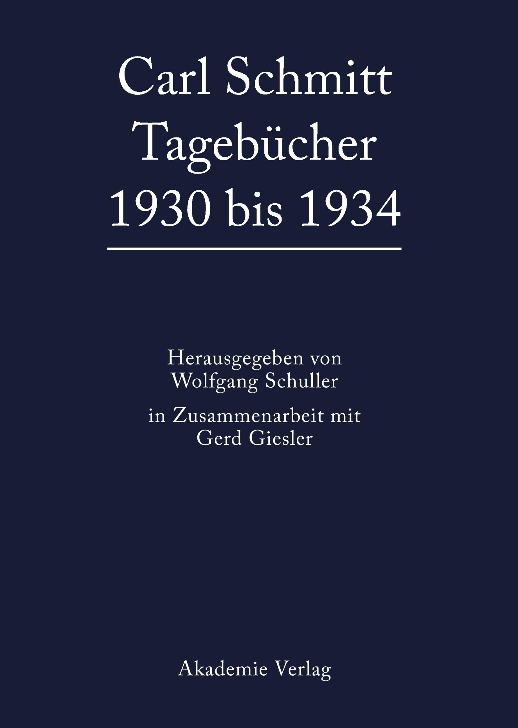 Cover: 9783050038421 | 1930 bis 1934 | Wolfgang Schuller | Buch | XII | Deutsch | 2010