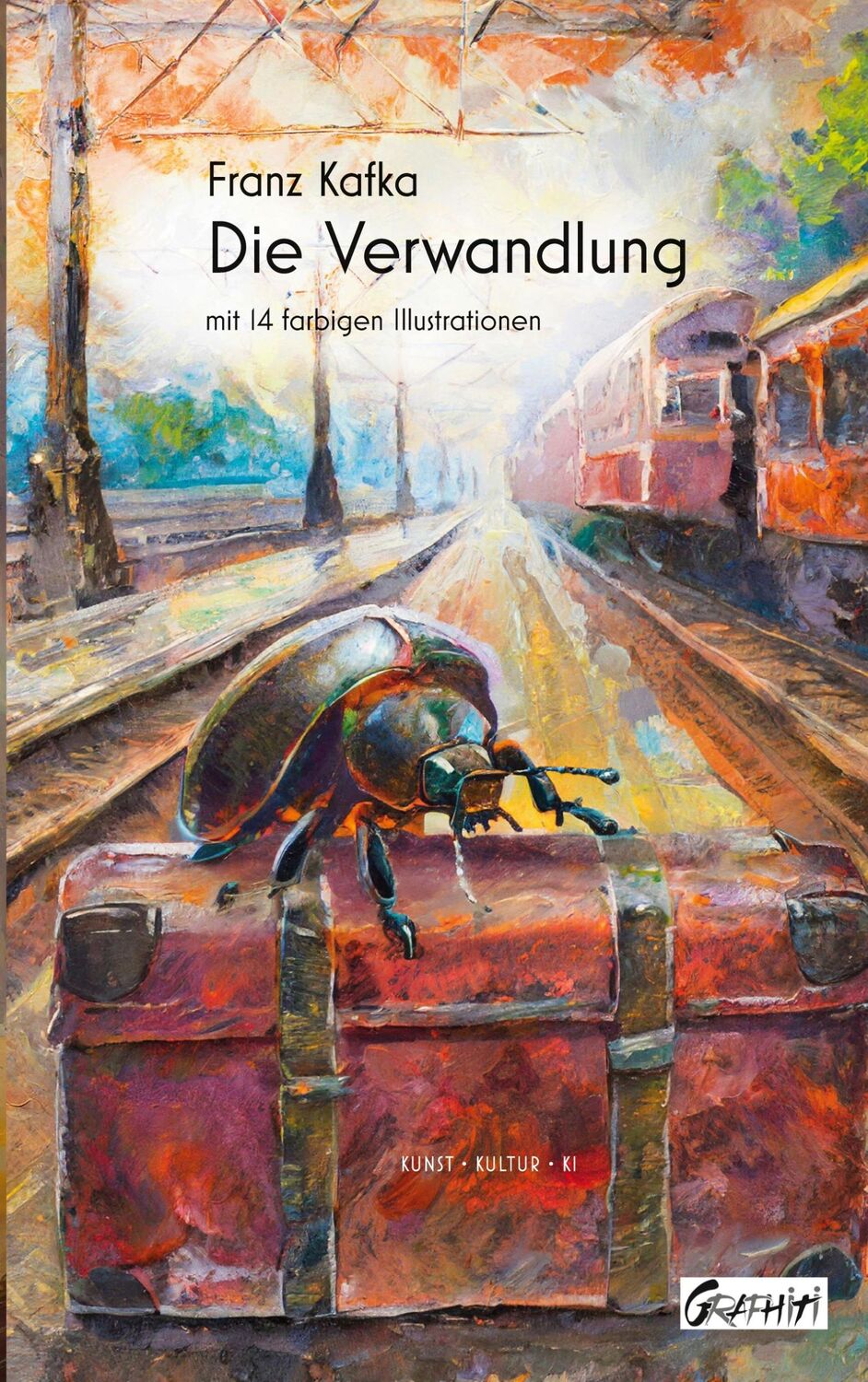 Cover: 9783758363818 | Die Verwandlung | mit 14 farbigen Illustrationen | Franz Kafka | Buch