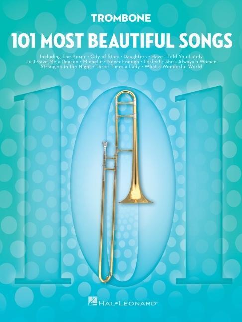 Cover: 888680925437 | 101 Most Beautiful Songs | for Trombone | Instrumental Folio | Buch