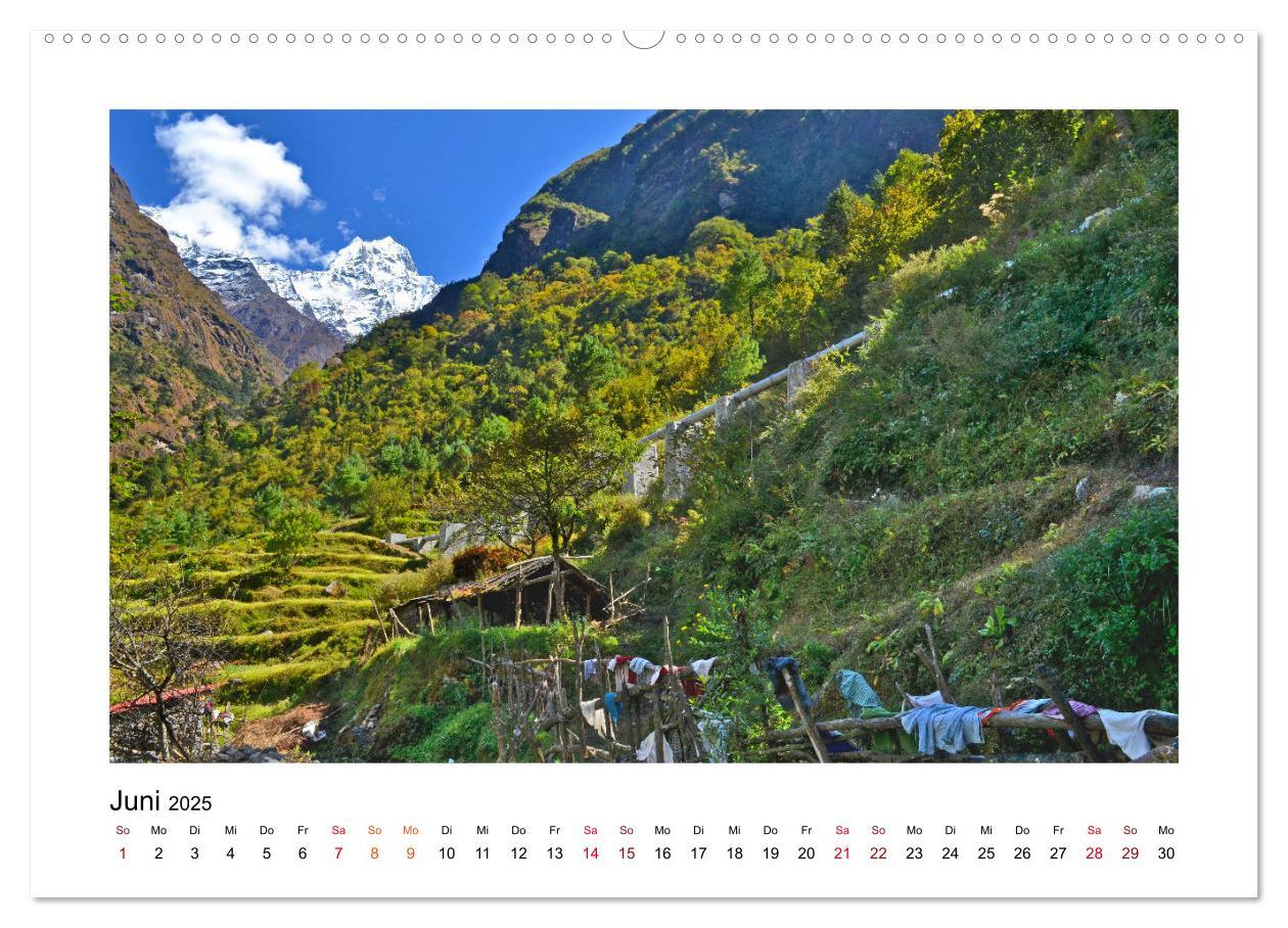 Bild: 9783435126774 | Nepal - Wanderparadies zwischen Annapurna &amp; Everest (Wandkalender...