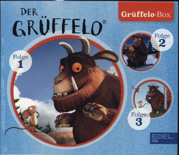 Cover: 4029759137474 | Grüffelo-Box-Hörspiele &amp; Liederalbum, 3 Audio-CD | Audio-CD | 3 CDs