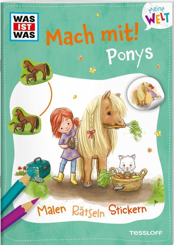 Cover: 9783788643706 | WAS IST WAS Meine Welt Mach mit! Ponys | Katja Baier | Broschüre