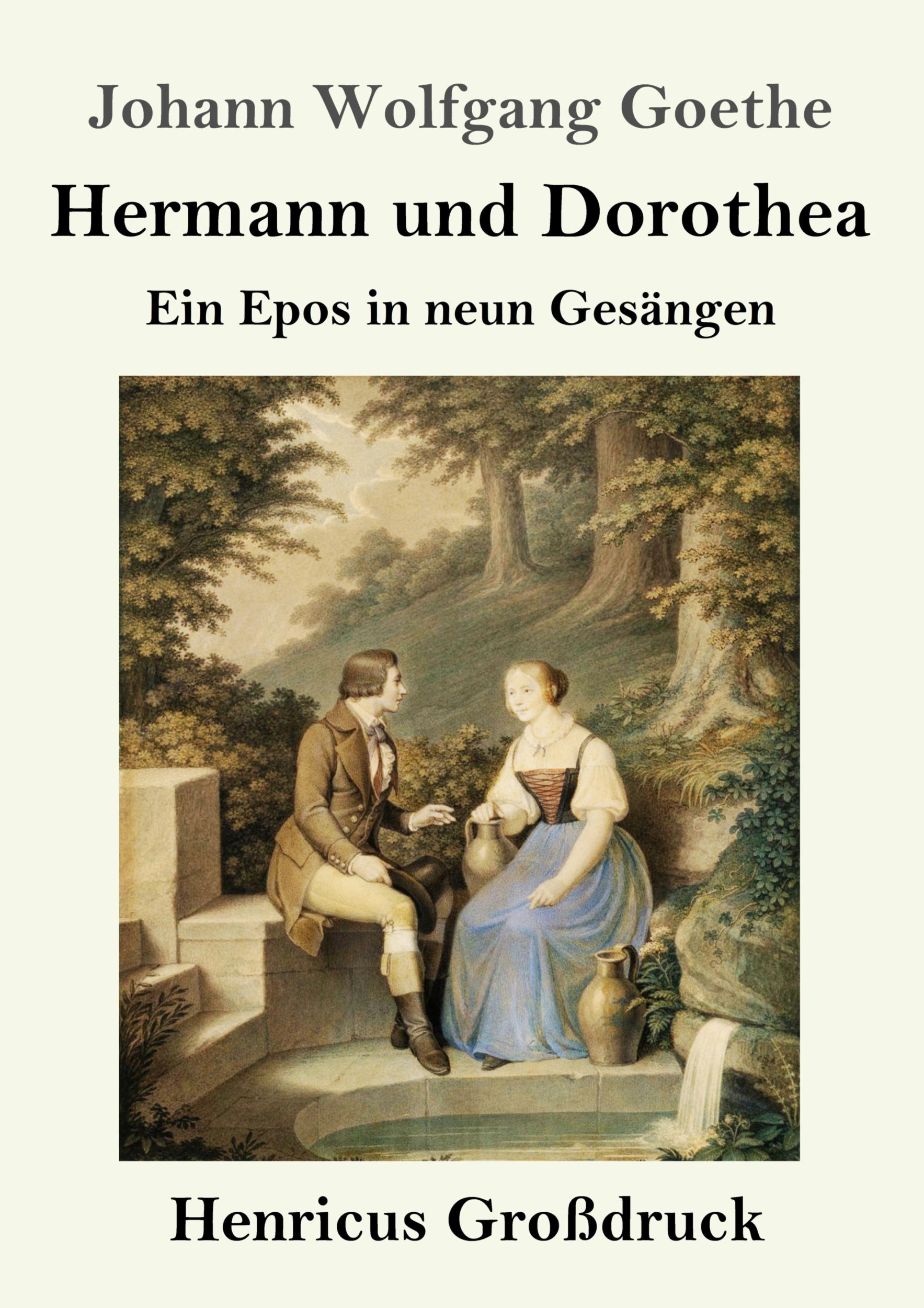 Cover: 9783847845232 | Hermann und Dorothea (Großdruck) | Ein Epos in neun Gesängen | Goethe