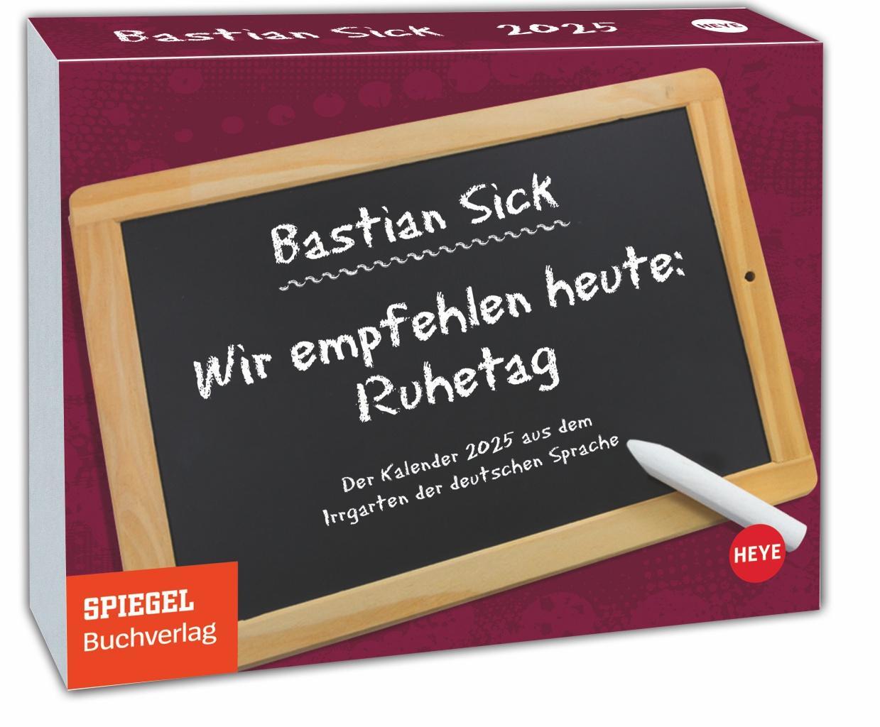 Cover: 9783756406272 | Bastian Sick Tagesabreißkalender 2025 | Bastian Sick | Kalender | 2025