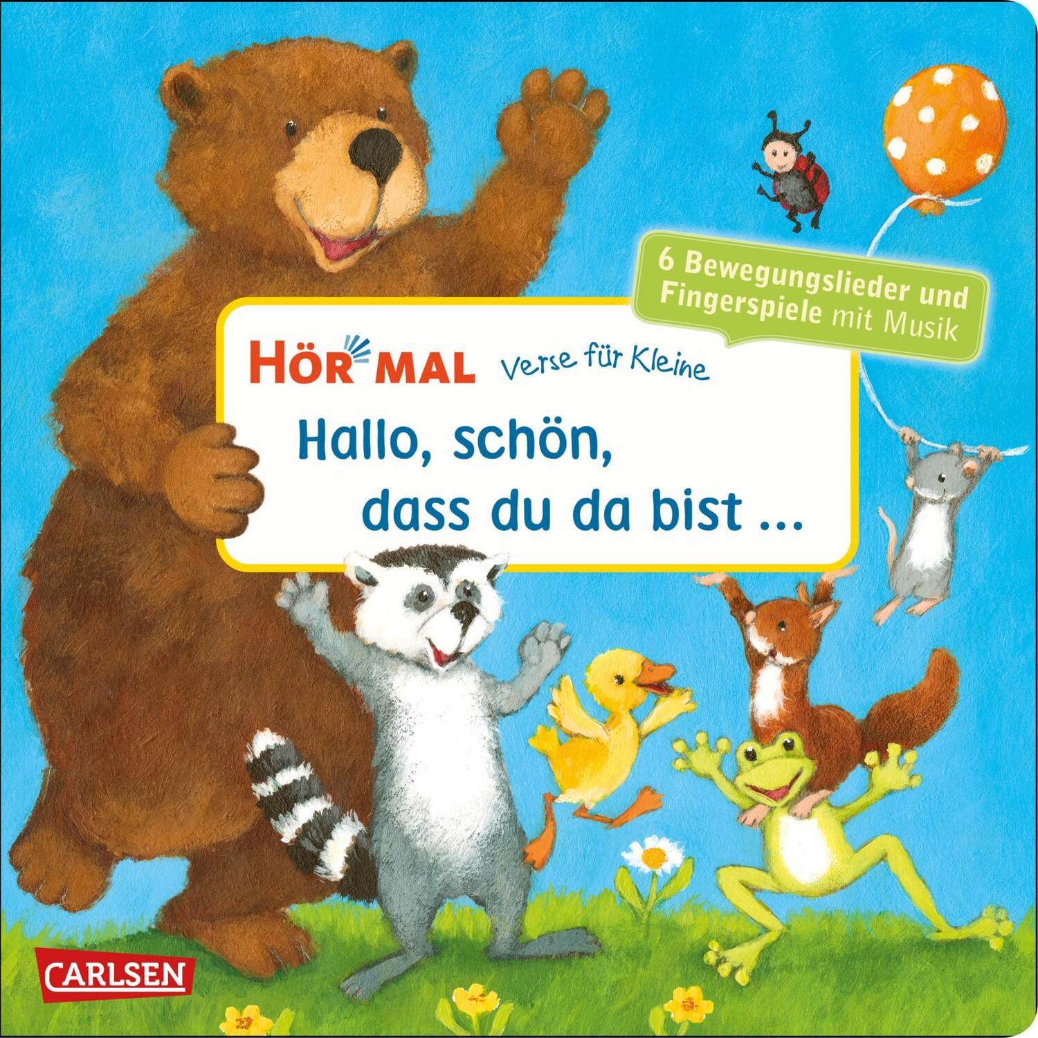 Cover: 9783551252890 | Hör mal (Soundbuch): Verse für Kleine: Hallo, schön, dass du da...