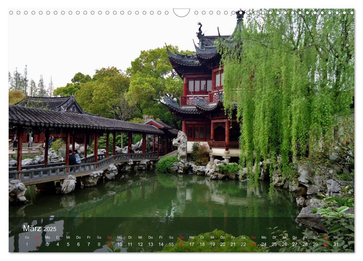 Bild: 9783435566969 | Shanghai - faszinierende Facetten (Wandkalender 2025 DIN A3 quer),...