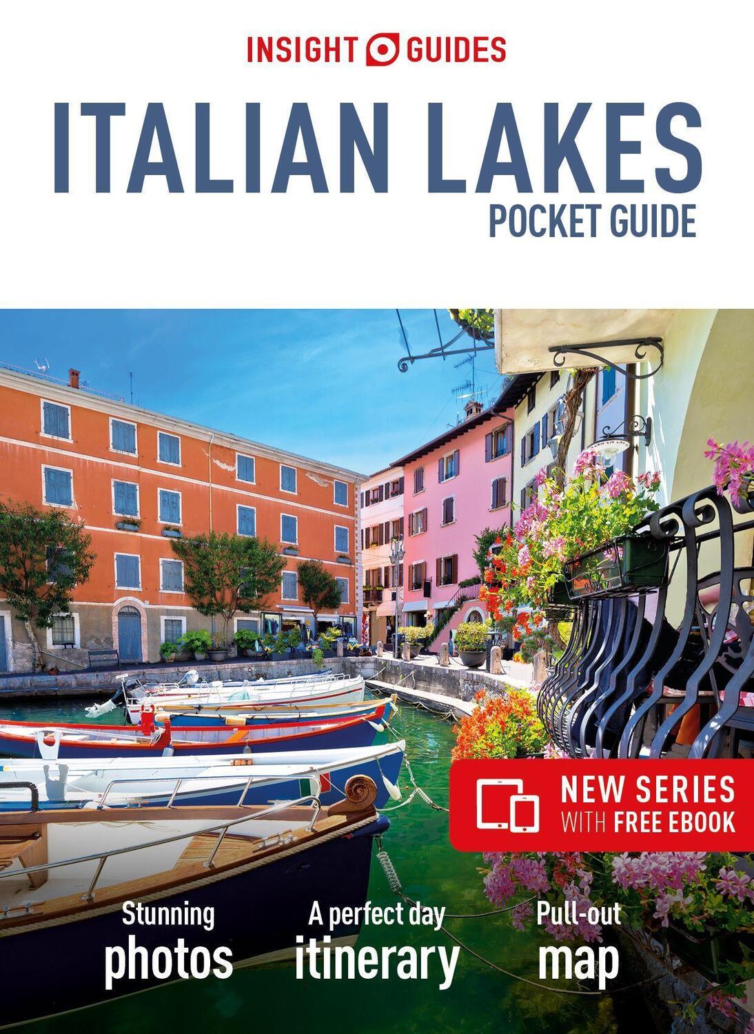 Cover: 9781786719928 | Insight Guides Pocket Italian Lakes (Travel Guide with Free Ebook)