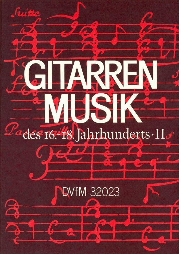 Cover: 9790200425109 | Gitarrenmusik des 16.-18.Jhd.2 | Buch | Deutscher Verlag für Musik