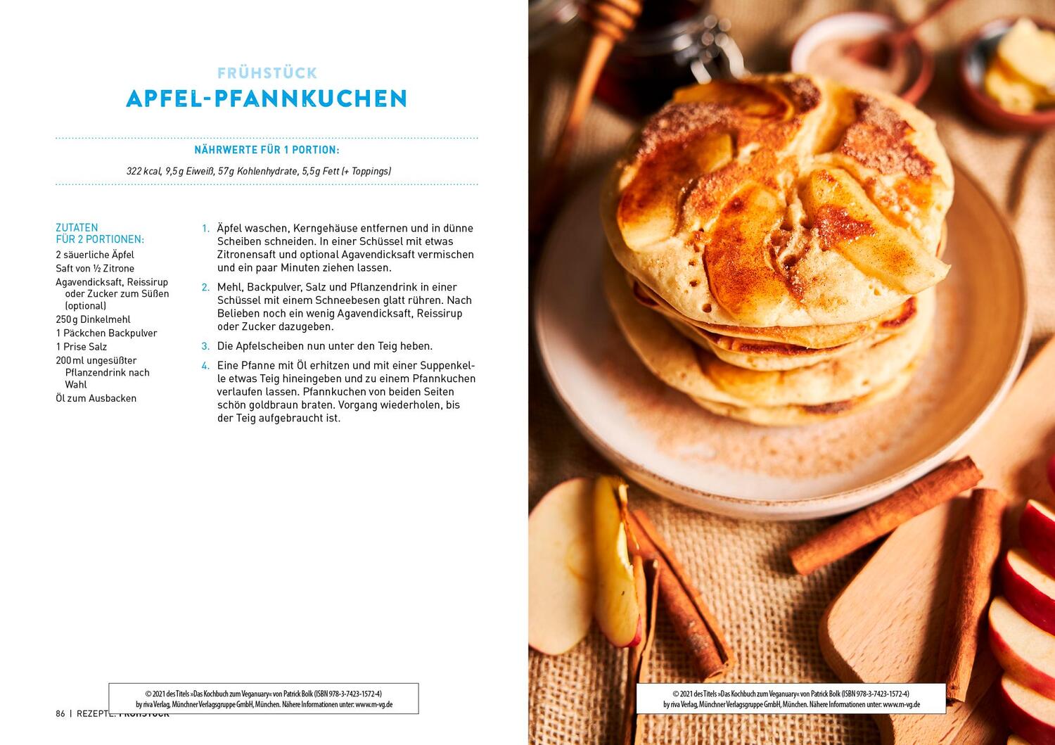 Bild: 9783742315724 | Das Kochbuch zum Veganuary | Patrick Bolk | Taschenbuch | 160 S.