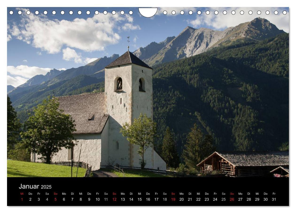 Bild: 9783435762019 | Osttiroler Impressionen (Wandkalender 2025 DIN A4 quer), CALVENDO...