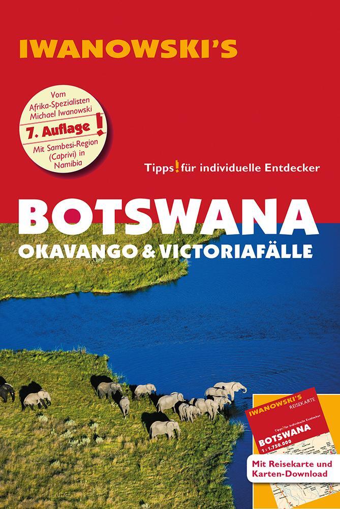 Cover: 9783861972464 | Botswana - Okavango & Victoriafälle - Reiseführer von Iwanowski | Buch