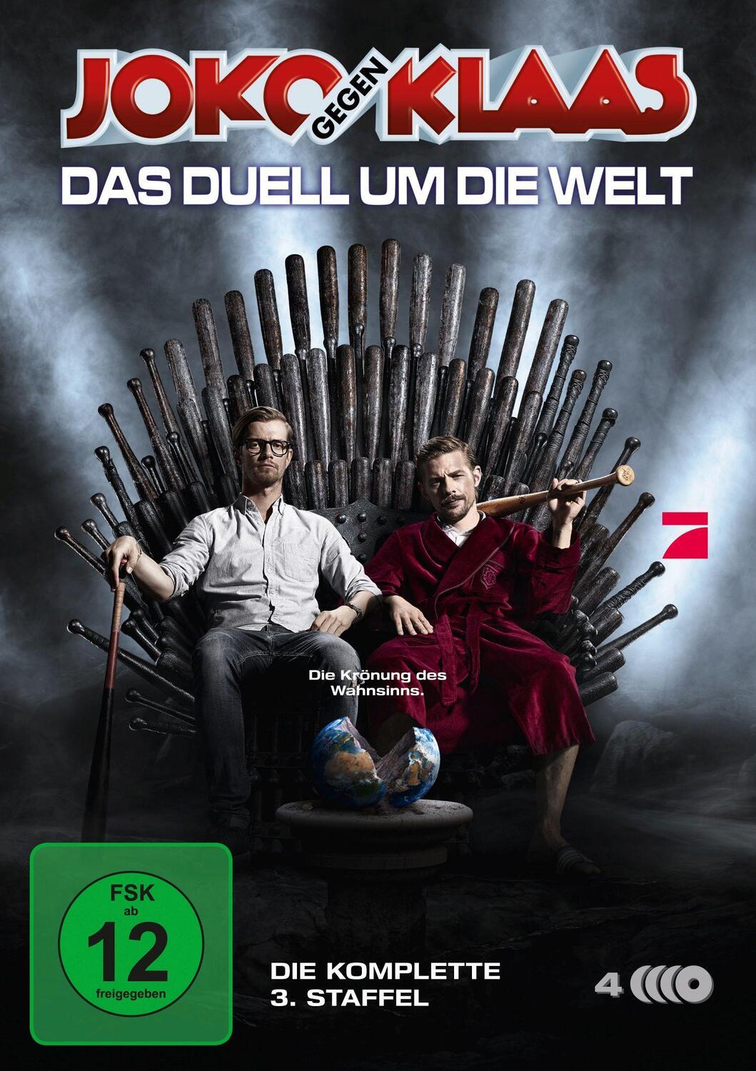 Cover: 4250148720476 | Joko gegen Klaas - Das Duell um die Welt | Staffel 03 | DVD | Deutsch