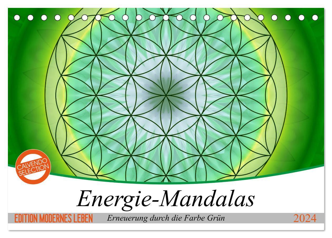 Cover: 9783675574557 | Energie - Mandalas in Grün, Erneuerung durch die Farbe Grün...