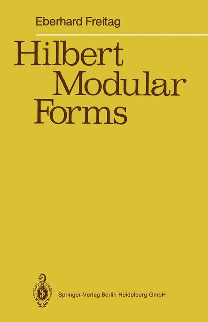 Cover: 9783642080722 | Hilbert Modular Forms | Eberhard Freitag | Taschenbuch | Paperback