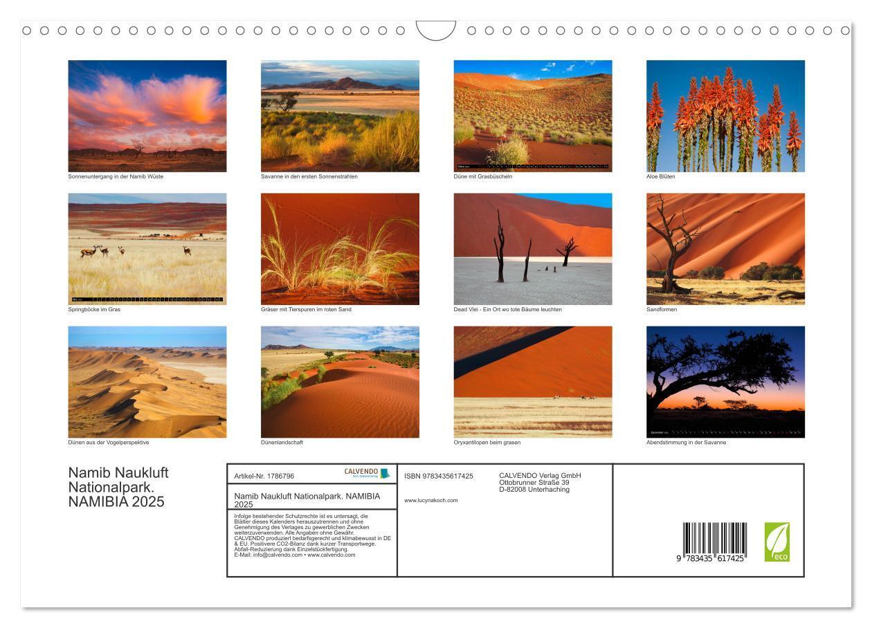 Bild: 9783435617425 | Namib Naukluft Nationalpark. NAMIBIA 2025 (Wandkalender 2025 DIN A3...