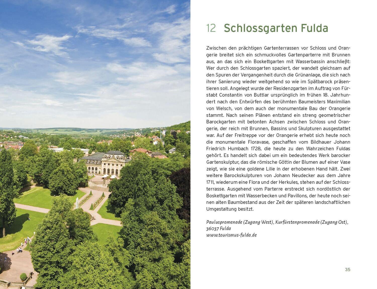 Bild: 9783955424381 | 101 Parkanlagen in Hessen | Christine Jung | Taschenbuch | 220 S.