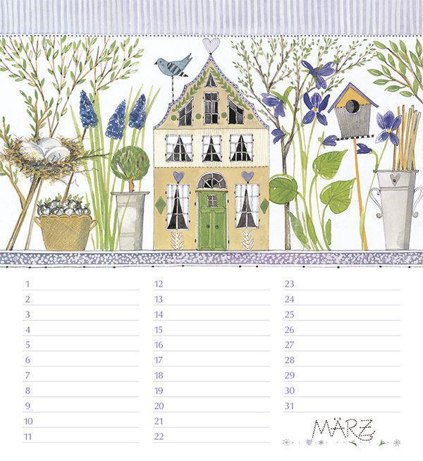 Bild: 9783731863632 | Geburtstagskalender Home & Garden | Verlag Korsch | Kalender | Deutsch