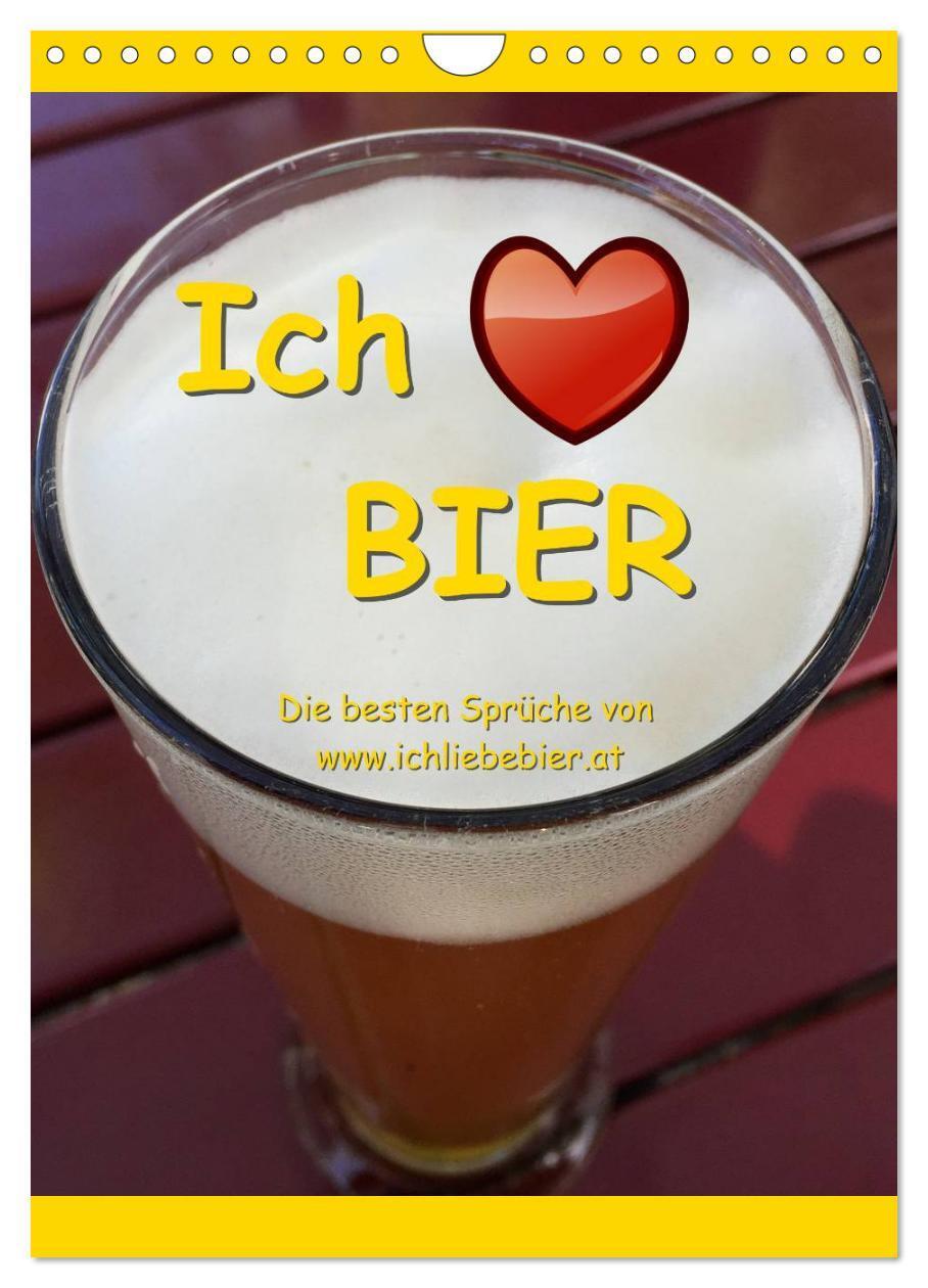 Cover: 9783383289842 | Ich liebe Bier (Wandkalender 2024 DIN A4 hoch), CALVENDO...
