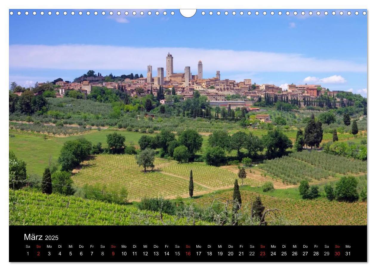 Bild: 9783435757039 | Toskana ¿ Traumlandschaft in Italien (Wandkalender 2025 DIN A3...