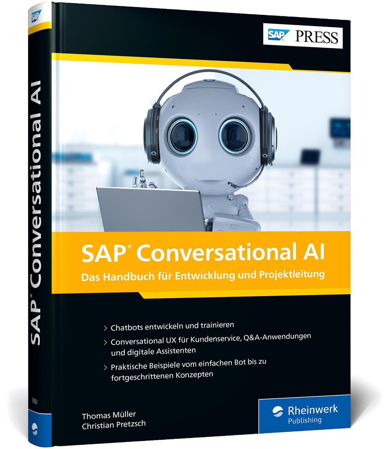 Cover: 9783836279222 | SAP Conversational AI | Thomas Müller (u. a.) | Buch | SAP Press