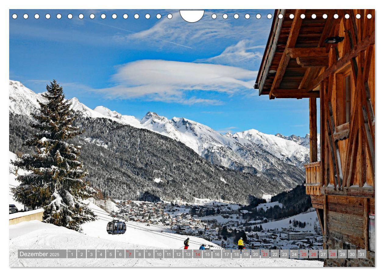 Bild: 9783435160617 | St. Anton am Arlberg (Wandkalender 2025 DIN A4 quer), CALVENDO...