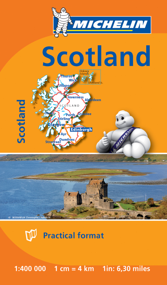 Cover: 9782067192577 | Scotland - Michelin Mini Map 8501 | Michelin | (Land-)Karte | Englisch