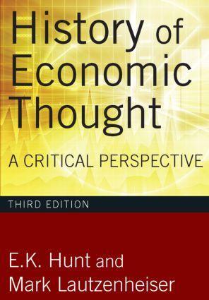 Cover: 9780765625991 | History of Economic Thought | A Critical Perspective | Hunt (u. a.)