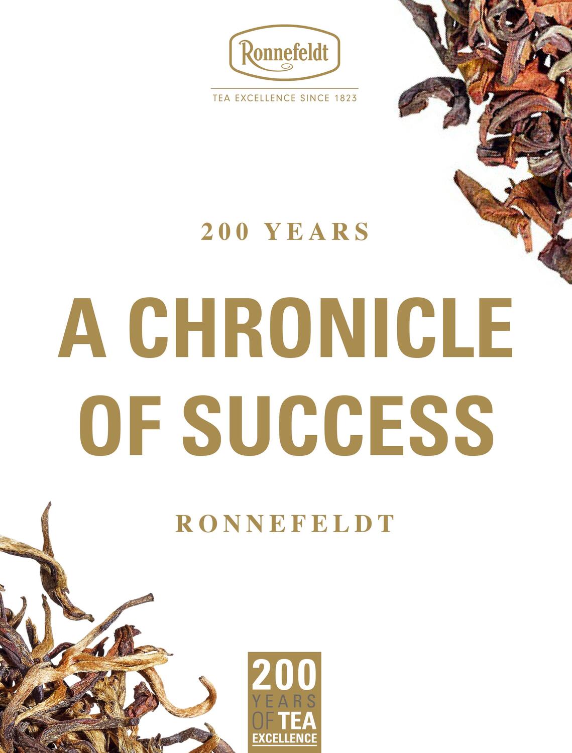 Cover: 9783955424619 | A chronicle of success | 200 Years of Tea Excellence  Ronnefeldt