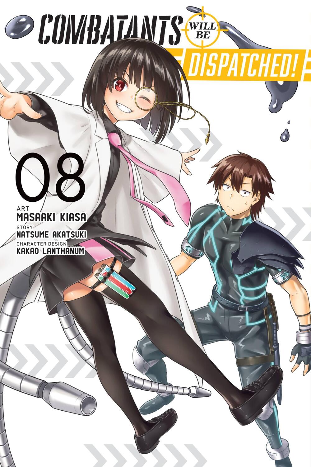 Cover: 9781975364496 | Combatants Will Be Dispatched!, Vol. 8 (manga) | Natsume Akatsuki