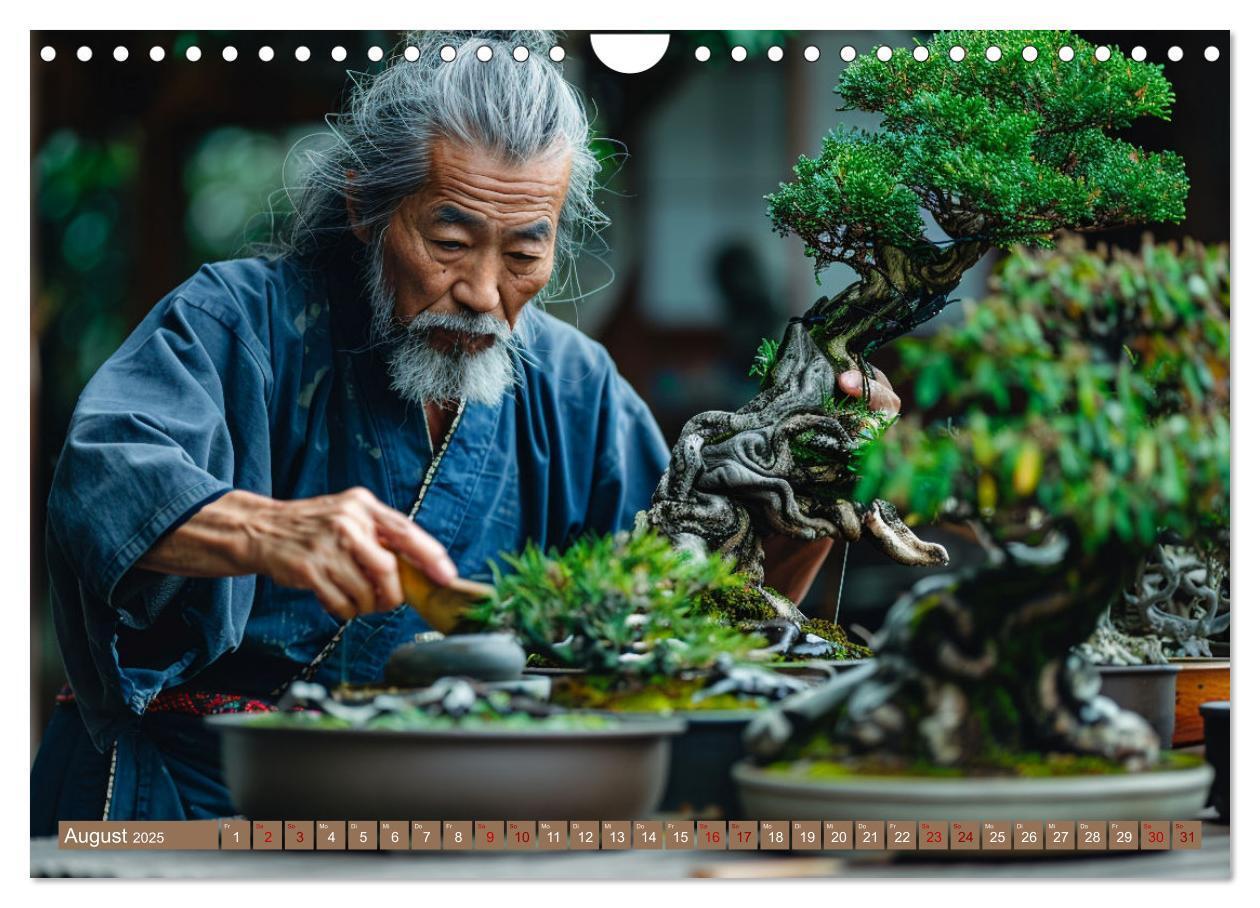 Bild: 9783383822230 | Bonsai meditativ (Wandkalender 2025 DIN A4 quer), CALVENDO...