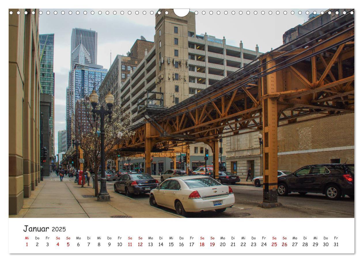 Bild: 9783435276141 | beeindruckendes Chicago (Wandkalender 2025 DIN A3 quer), CALVENDO...