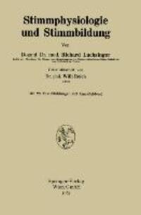 Cover: 9783662230497 | Stimmphysiologie und Stimmbildung | Willi Reich (u. a.) | Taschenbuch