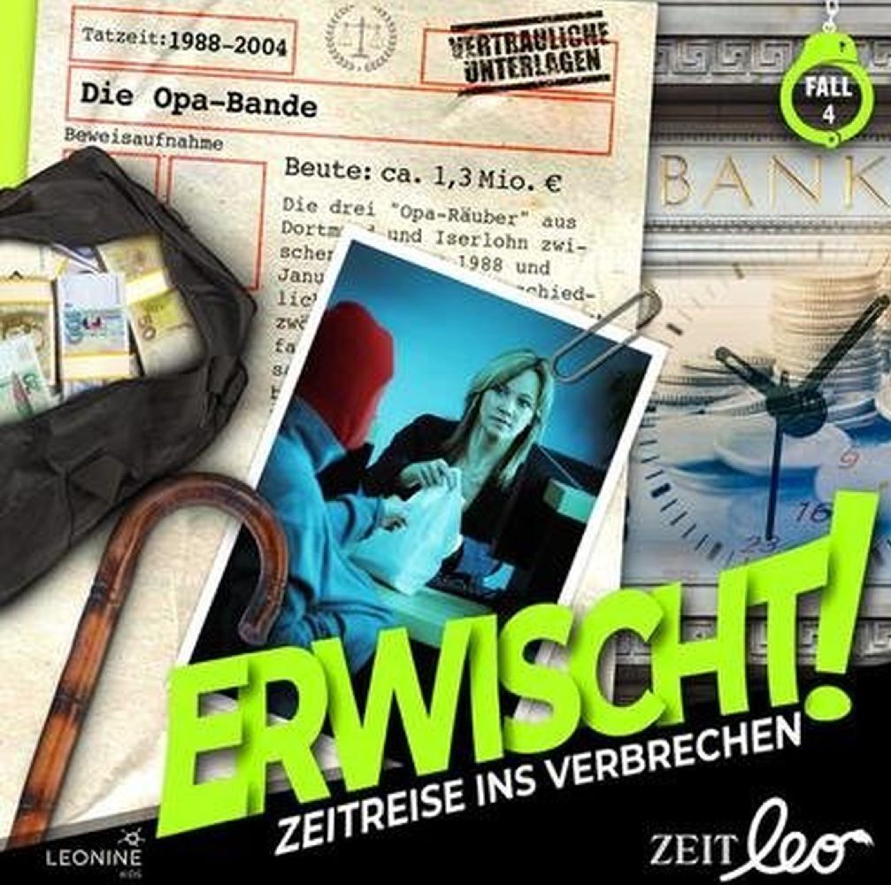 Cover: 4061229281829 | Erwischt! Zeitreise ins Verbrechen -Die Opa-Bande, 1 Audio-CD | CD