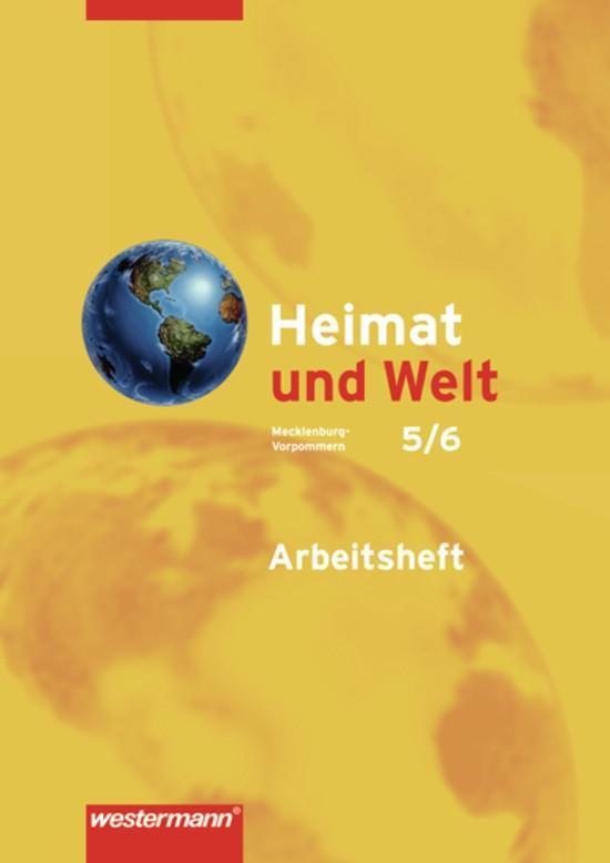 Cover: 9783141147353 | Heimat und Welt 5 / 6. Arbeitsheft. Mecklenburg-Vorpommern | Broschüre