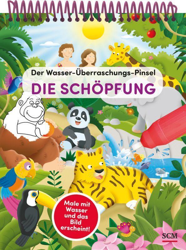 Cover: 9783417289589 | Der Wasser-Überraschungs-Pinsel - Die Schöpfung | Taschenbuch | 12 S.