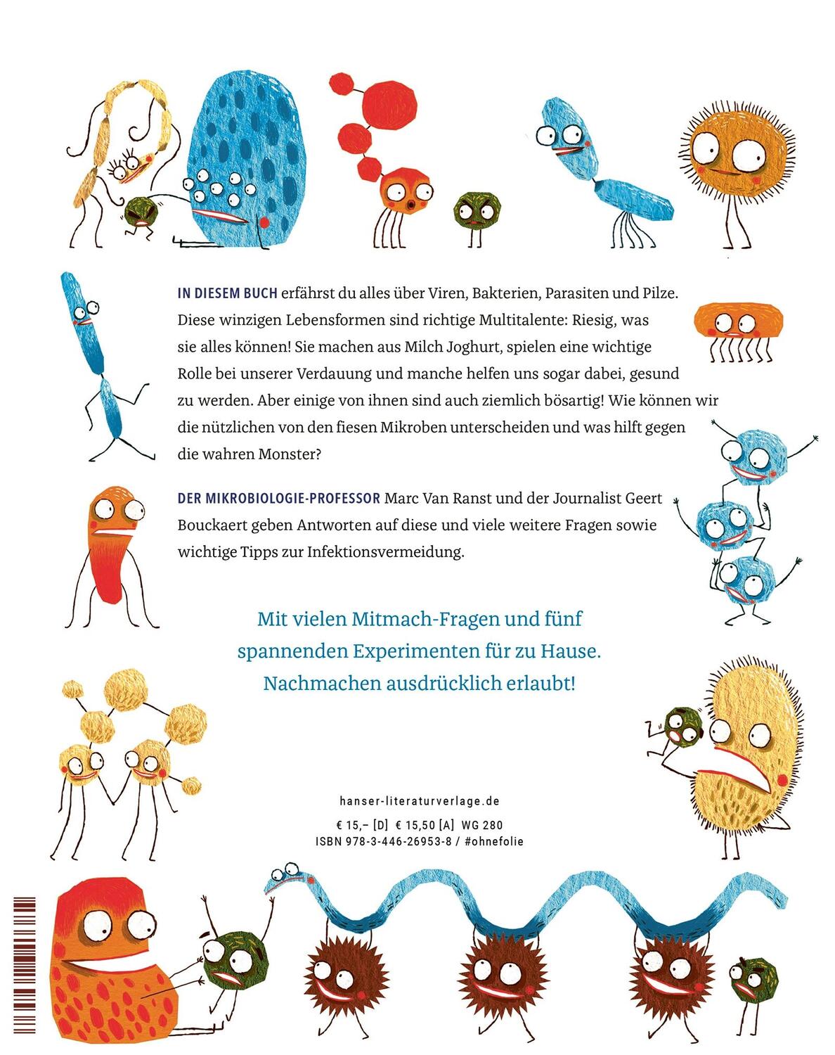 Bild: 9783446269538 | Monster-Mikroben | Alles über nützliche Bakterien und fiese Viren