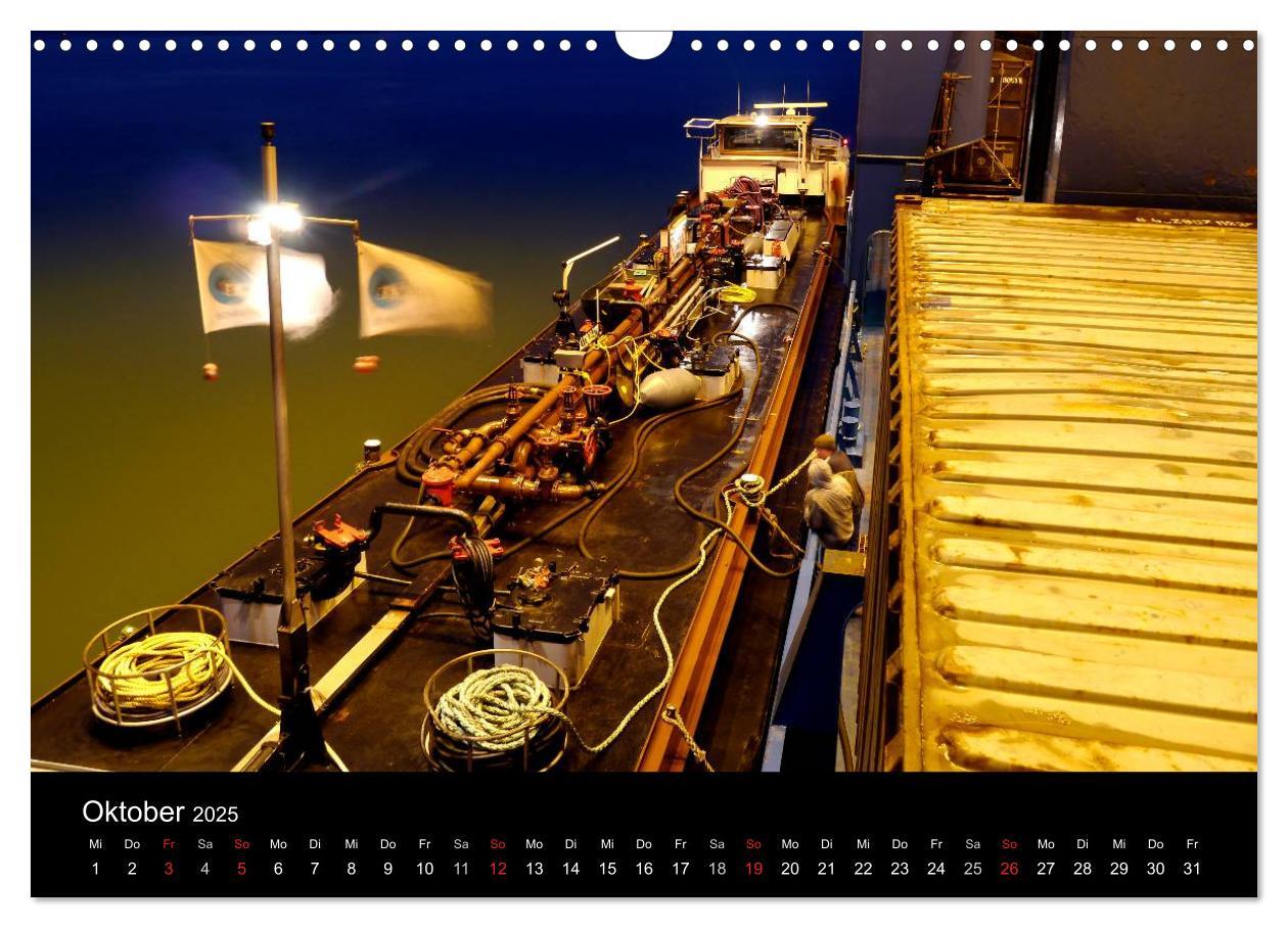 Bild: 9783435738090 | Binnenschiff Ahoi! (Wandkalender 2025 DIN A3 quer), CALVENDO...