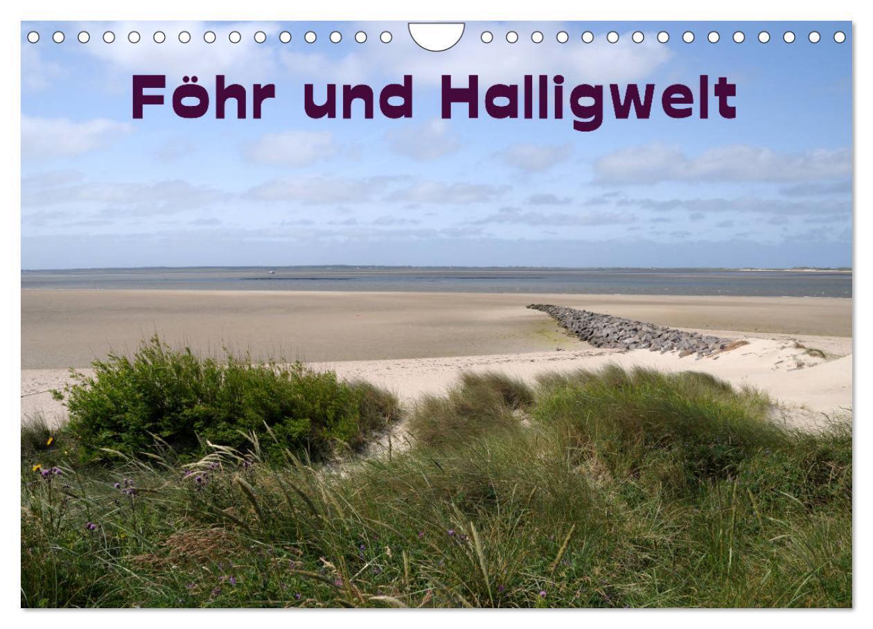 Cover: 9783383548253 | Föhr und Halligwelt 2024 (Wandkalender 2024 DIN A4 quer), CALVENDO...