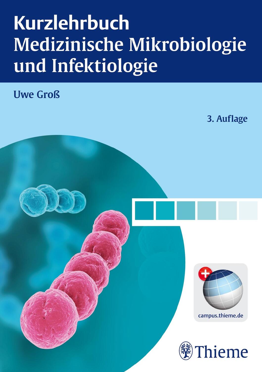 Cover: 9783131416537 | Kurzlehrbuch Medizinische Mikrobiologie und Infektiologie | Uwe Groß