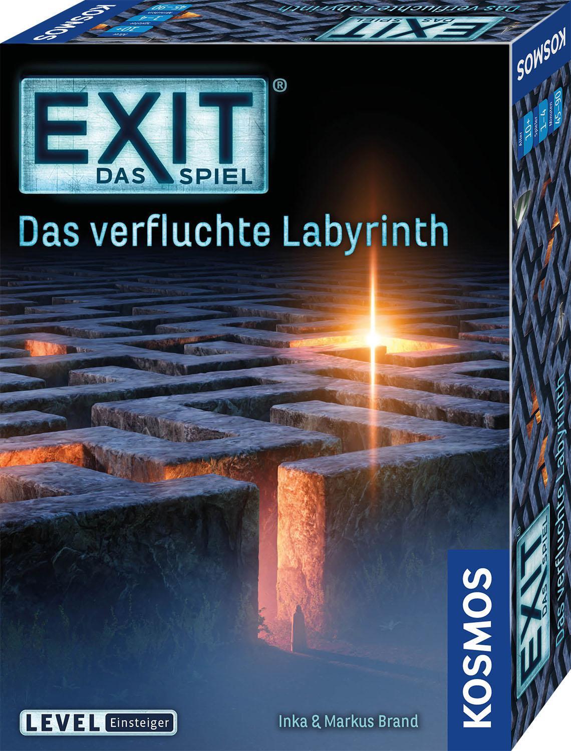 Cover: 4002051682026 | EXIT® - Das Spiel: Das verfluchte Labyrinth | Inka Brand (u. a.)