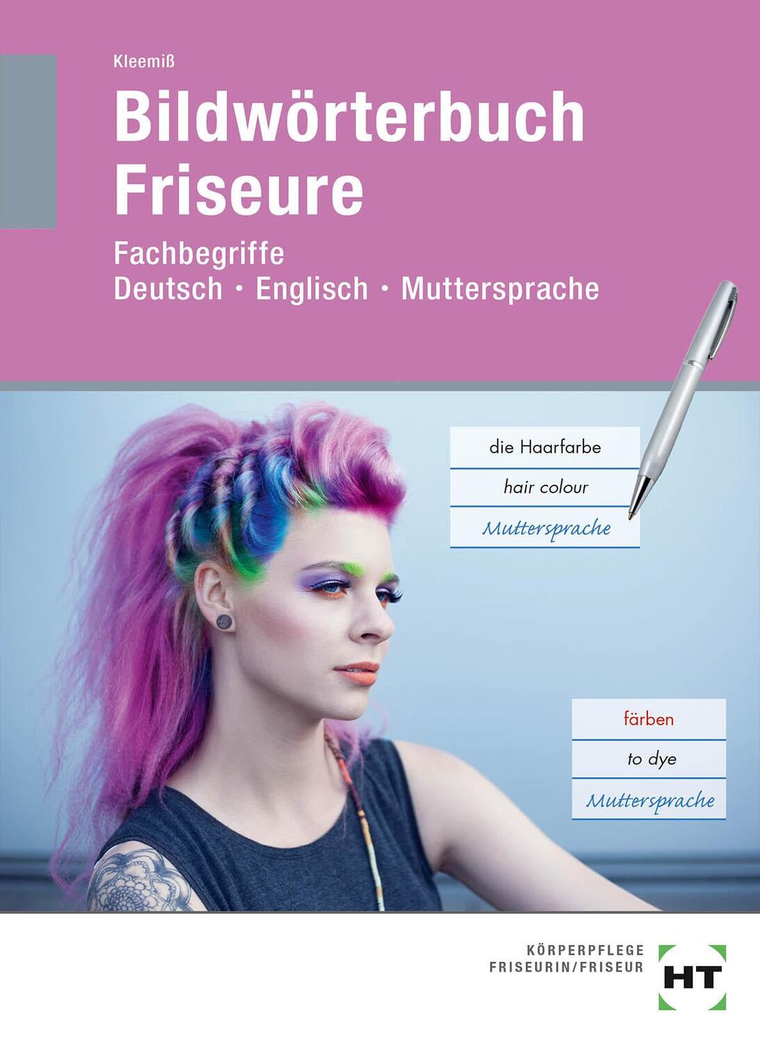 Cover: 9783582101792 | eBook inside: Buch und eBook Bildwörterbuch Friseure | Britta Kleemiß
