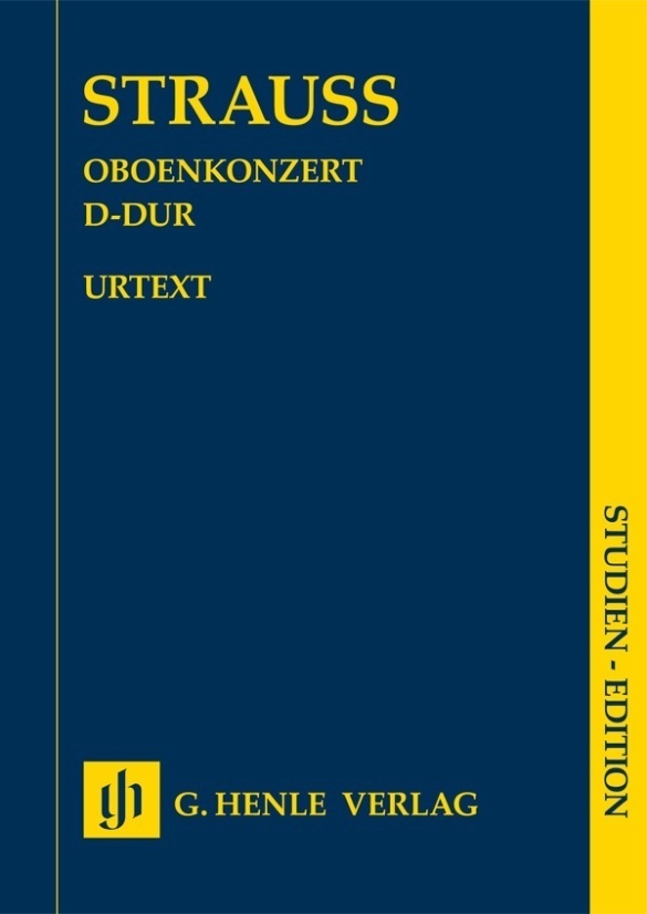 Cover: 9790201872483 | Strauss, Richard - Oboenkonzert D-dur | Hansjörg Schellenberger | Buch