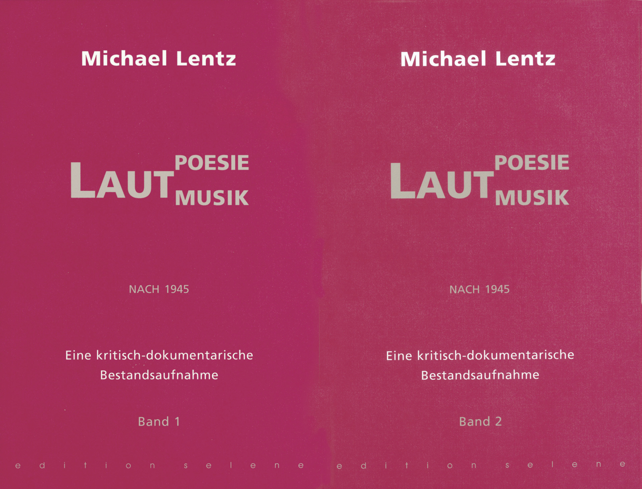 Cover: 9783100439369 | Lautpoesie / Lautmusik nach 1945, 2 Bde. | Michael Lentz | Buch | 2011