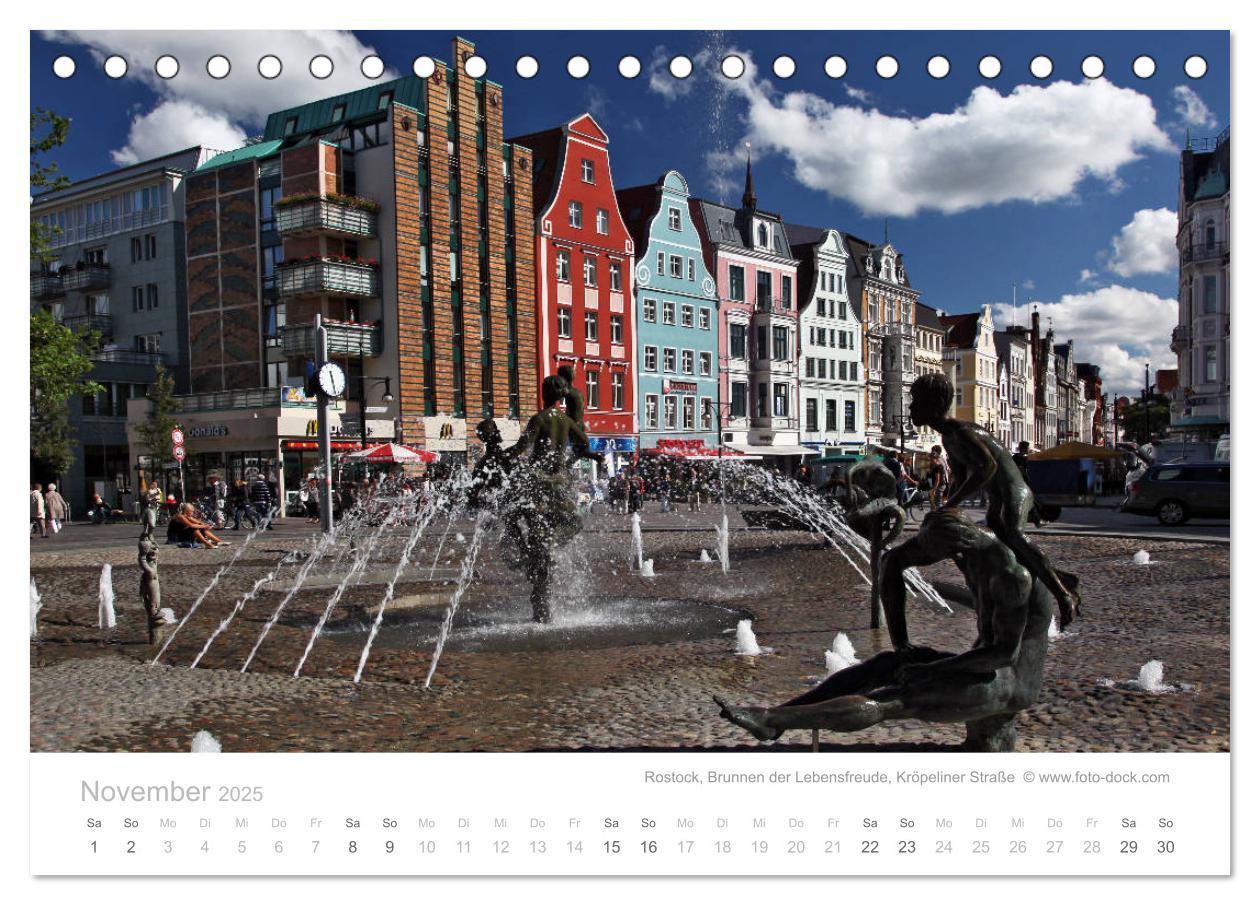 Bild: 9783435409549 | Hafenstädte der Ostsee (Tischkalender 2025 DIN A5 quer), CALVENDO...