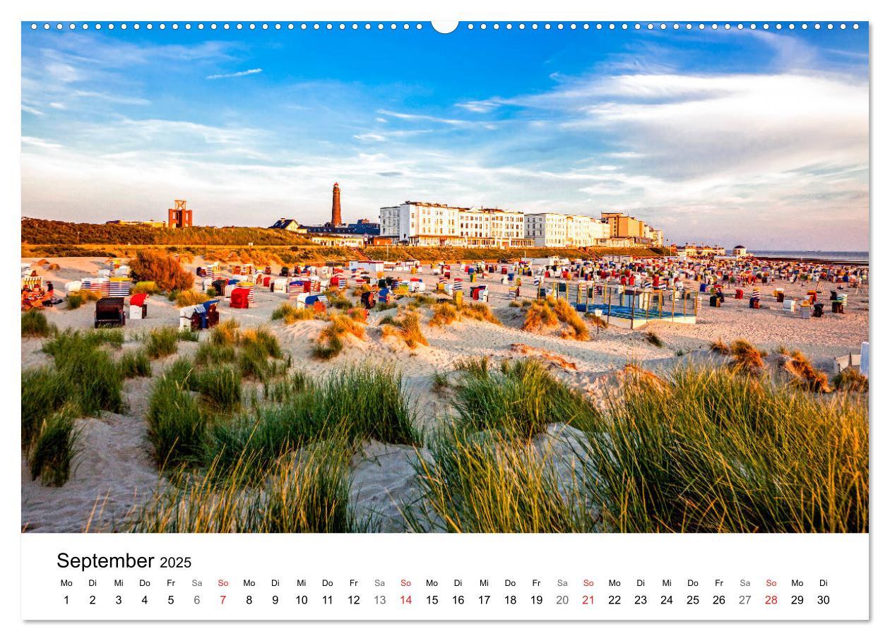 Bild: 9783435494200 | Borkum - Inselblicke (Wandkalender 2025 DIN A2 quer), CALVENDO...