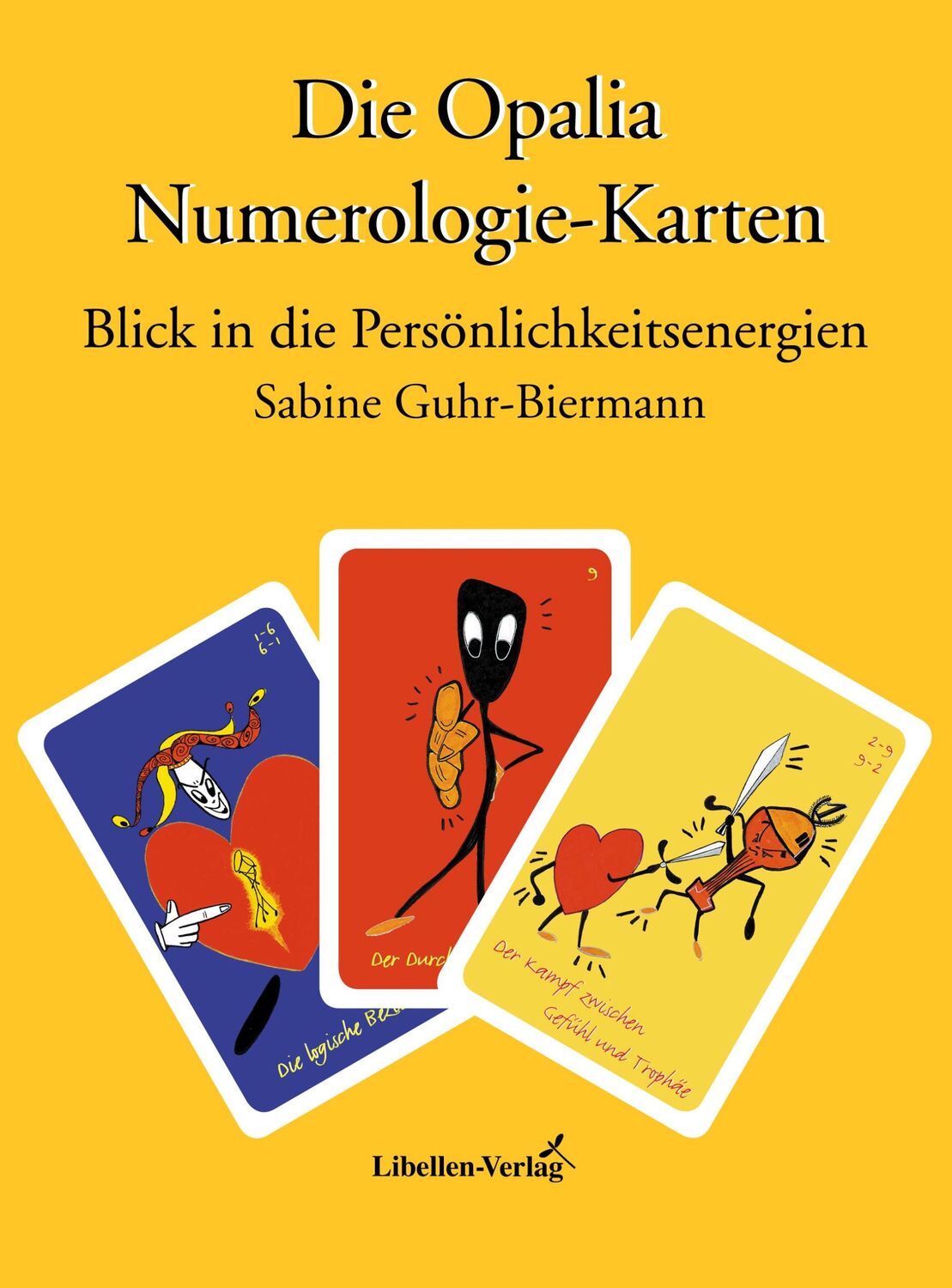 Cover: 9783934982383 | Opalia Numerologie-Karten Set (Deutungsbuch &amp; Karten) | Guhr-Biermann