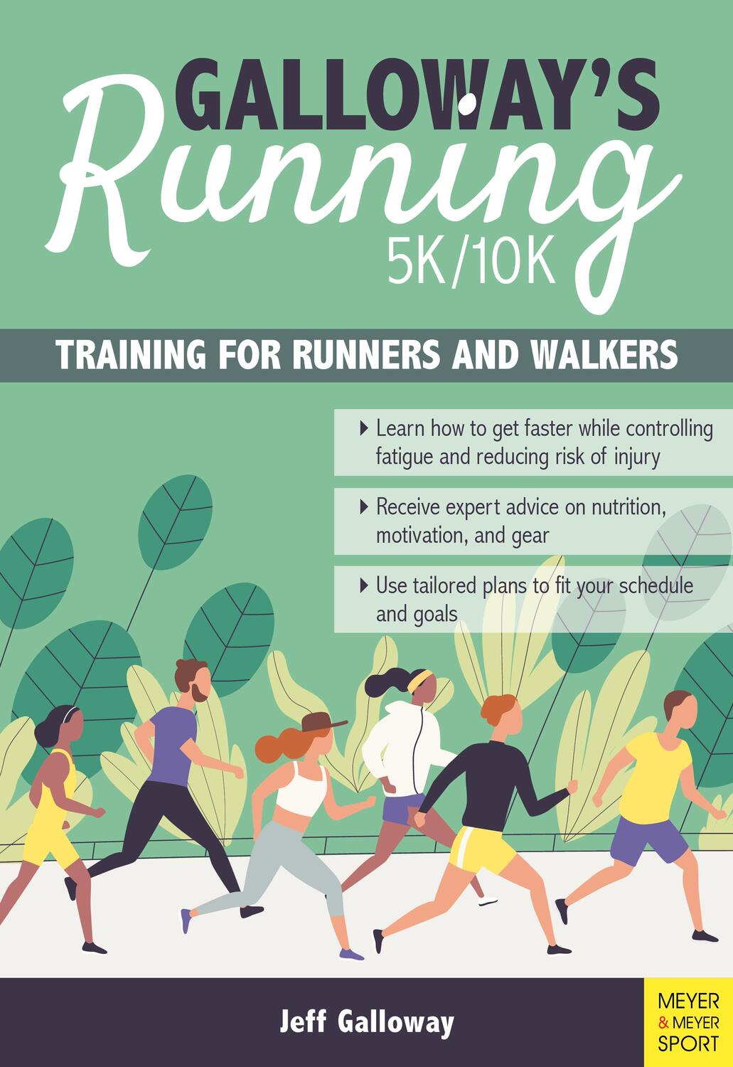 Cover: 9781782552062 | Galloway's 5k/10k Running: Training for Runners & Walkers | Galloway