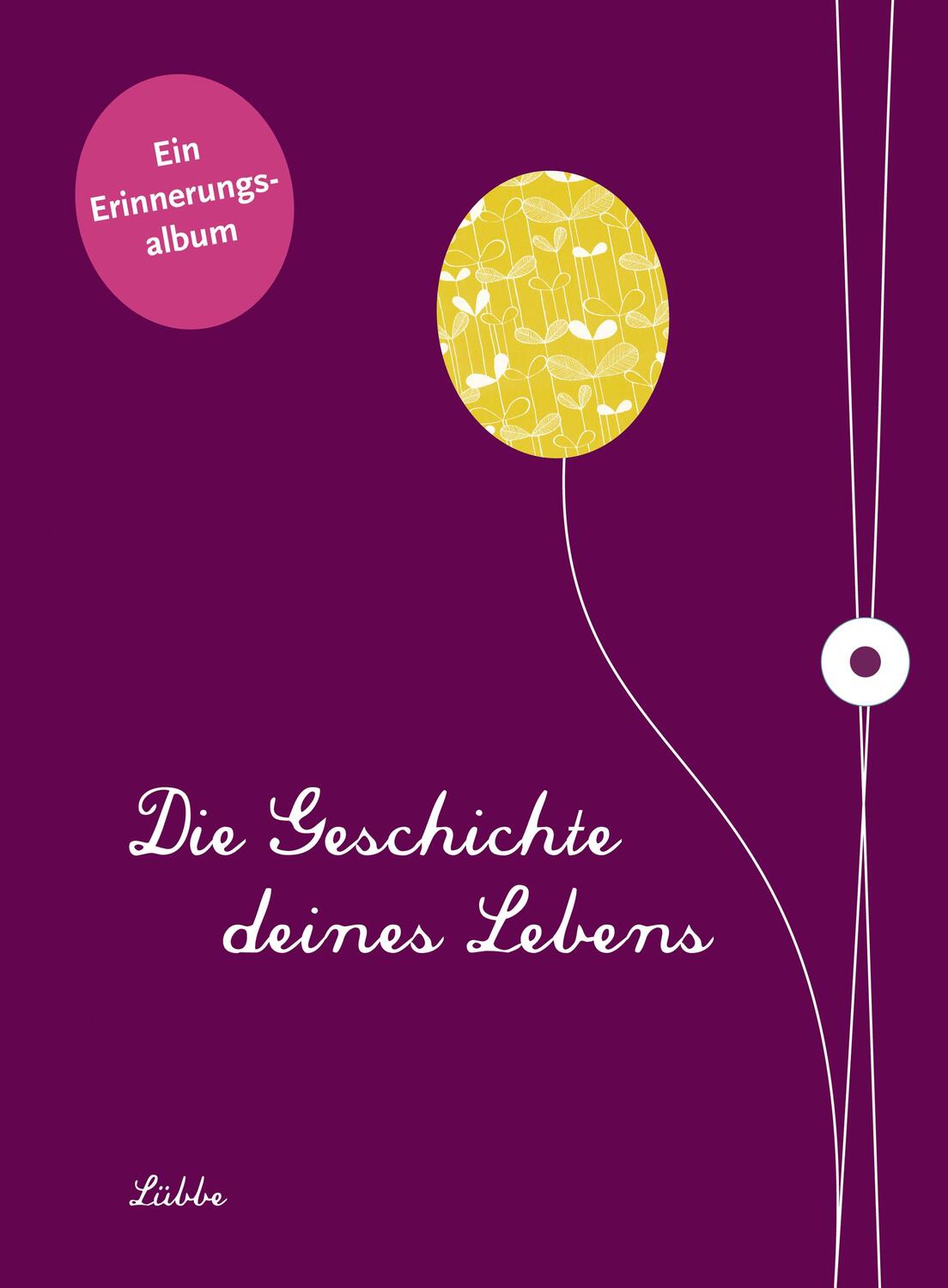 Cover: 9783431039399 | Die Geschichte deines Lebens/aubergine | Ein Erinnerungsalbum | Winter
