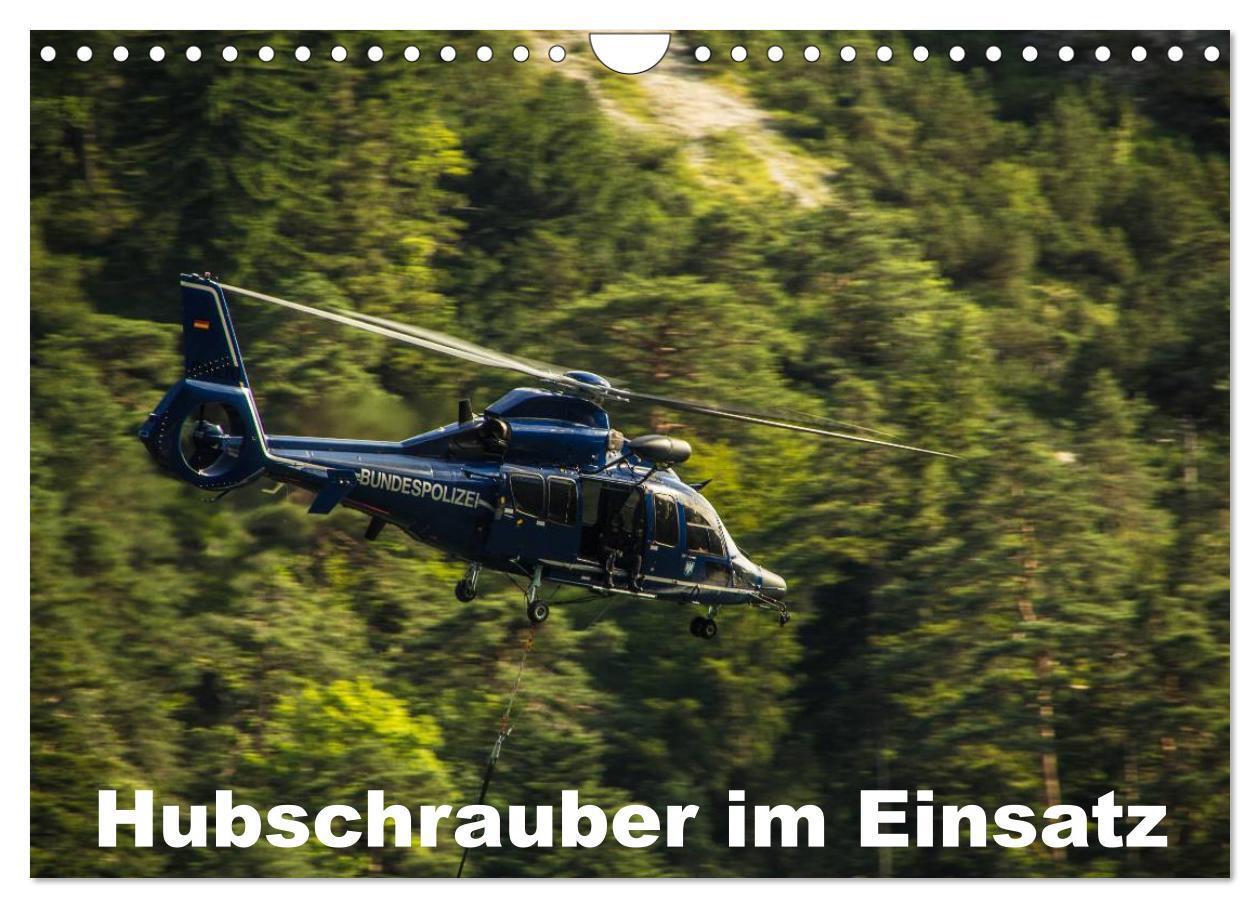 Cover: 9783383578939 | Hubschrauber im Einsatz (Wandkalender 2024 DIN A4 quer), CALVENDO...