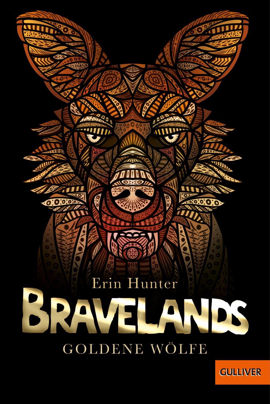 Cover: 9783407812896 | Bravelands - Goldene Wölfe | Erin Hunter | Taschenbuch | Deutsch